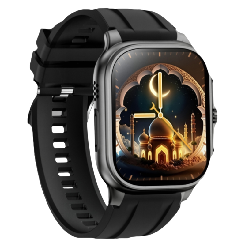 M77 Max Islam Muslim Women Wrist Smart Digital Read Azan Prayer Quran Loaded Watch With Speaker